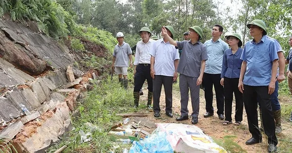 Báo cáo tình huống khẩn cấp sạt lở núi Y Sơn, Bắc Giang
