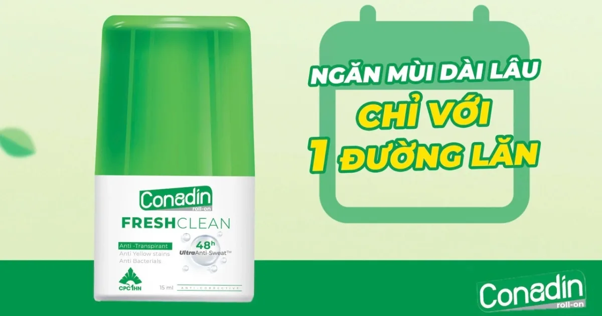 Conadin - Giải pháp khử mùi cơ thể tiện lợi từ tâm huyết người sáng lập