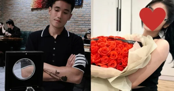 Cầu thủ điển trai nhất nhì U23 Việt Nam tặng đồng hồ hơn 500 triệu cho hotgirl ngân hàng, nhan sắc nàng WAG gây chú ý